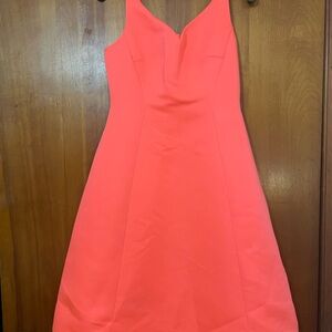 Kate Spade Coral Midi Dress